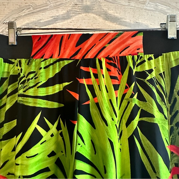 INC International Concepts Palazzo Cruise Pants Slinky Stretch Wide Leg Size 0X - Picture 4 of 10